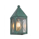 Ashford Sconce shown in the Verde Green finish with a Clear shade - 9531-X-VG-CL