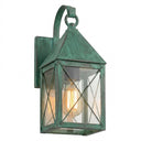 Ashford Sconce shown in the Verde Green finish with a Clear shade - 9531P-X-VG-CL
