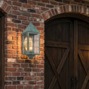 Ashford Sconce shown in the Verde Green finish with a Clear shade - 9561-H-VG-CL-C 2