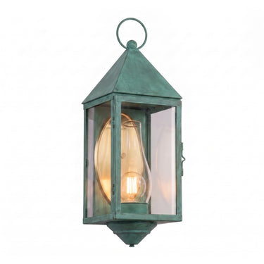 Ashford Sconce shown in the Verde Green finish with a Clear shade - 9561-VG-CL-C