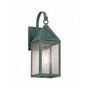 Ashford Sconce shown in the Verde Green finish with a Seedy shade - 9521P-VG-SDY