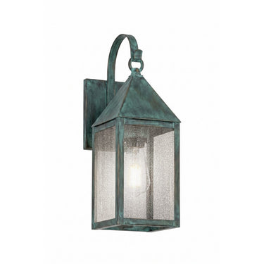 Ashford Sconce shown in the Verde Green finish with a Seedy shade - 9521P-VG-SDY