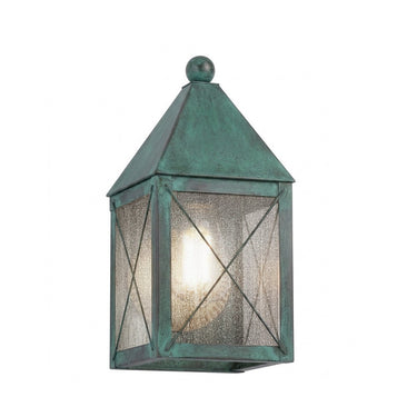 Ashford Sconce shown in the Verde Green finish with a Seedy shade - 9531-X-VG-SDY