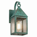 Ashford Sconce shown in the Verde Green finish with a Seedy shade - 9531P-VG-SDY