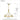 Aspyn 5 Light Chandelier in Light Gold 2