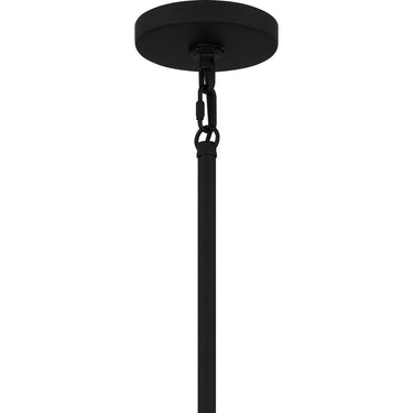 Atkins 4 Light Chandelier in Matte Black 3