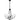 Atkins 4 Light Chandelier in Matte Black 4