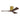 Atlas Irene-3H Three Bladed Paddle Fan in Brushed Brass with Walnut Tone Blades - Crescent Harbor