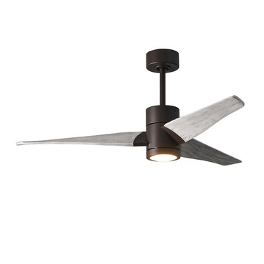 Atlas Super Janet Three Bladed Paddle Fan with LED Light kit. 30