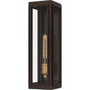 Avon AVN8405WT 1 Light Outdoor Wall Sconce in Western Bronze 1