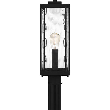 Balchier 1 Light Outdoor Post in Matte Black 4