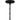 Balchier 1 Light Pendant in Matte Black 3