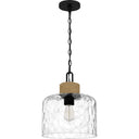 Baltic 1 Light Mini Pendant in Matte Black 4