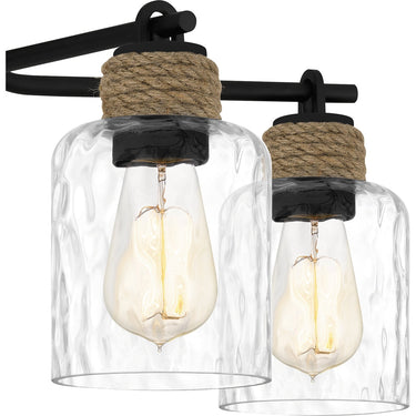Baltic 5 Light Chandelier in Matte Black 2