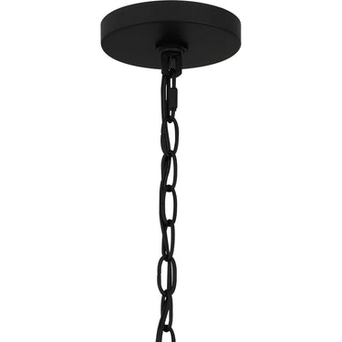 Baltic 5 Light Chandelier in Matte Black 3