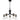 Baltic 5 Light Chandelier in Matte Black 4