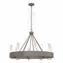 Banded Ring Chandelier 8