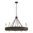 Banded Ring Chandelier 13