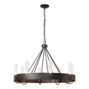 Banded Ring Chandelier 