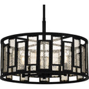 Bankston 4 Light Pendant in Matte Black 1