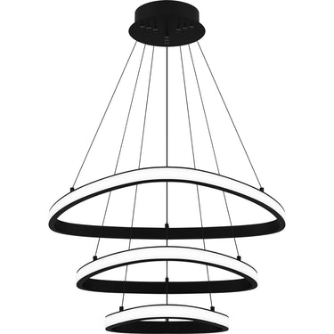 Bardot Pendant in Matte Black 1