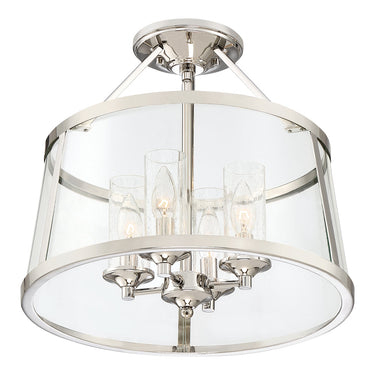 Barlow 4 Light Semi-Flush Mount 8