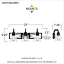 Bartley 3 Light Bath Light 16