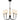 Bayside 5 Light Chandelier in Matte Black 5