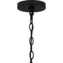 Bayside 5 Light Chandelier in Matte Black 7