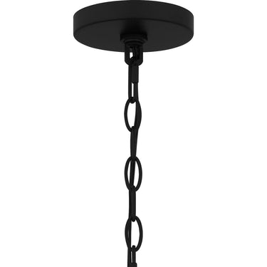 Bayside 5 Light Chandelier in Matte Black 7