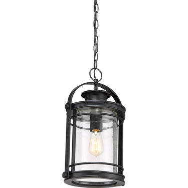 Booker 1 Light Mini Pendant in Mystic Black 2
