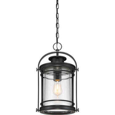 Booker 1 Light Mini Pendant in Mystic Black 4