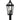 Boulevard 3 Light Outdoor Post in Matte Black 4