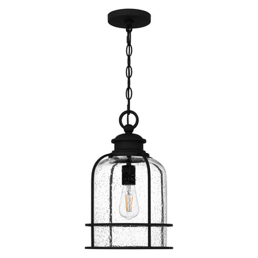 Bowles 1 Light Mini Pendant in Earth Black 2