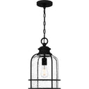 Bowles 1 Light Mini Pendant in Earth Black 1