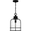 Bowles 1 Light Outdoor Pendant in Earth Black 3