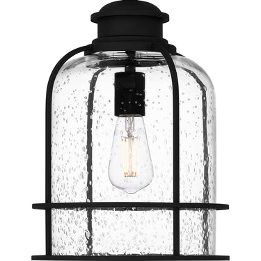 Bowles 1 Light Outdoor Pendant in Earth Black 5