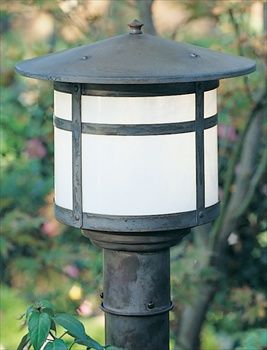 BP-17 Arroyo Craftsman Berkeley Jumbo Post Mount - Crescent Harbor