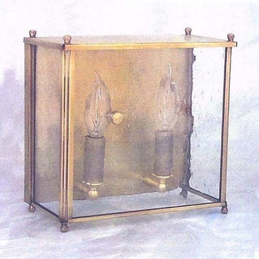 Brass Traditions 2030-2 Georgetown 2 Light Flush Mount Wall Sconce - Crescent Harbor