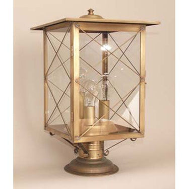 Brass Traditions 4003 Post Mount - Crescent Harbor