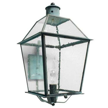 Brass Traditions 711-GT Boston Wall Lantern Glass Top - Crescent Harbor