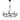 Brigitta 8 Light Chandelier in Matte Black 6
