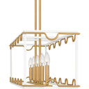 Brinkman 5 Light Island Light in Matte White 4