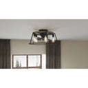 Brockton 5 Light Fandelier in Grey Ash 8