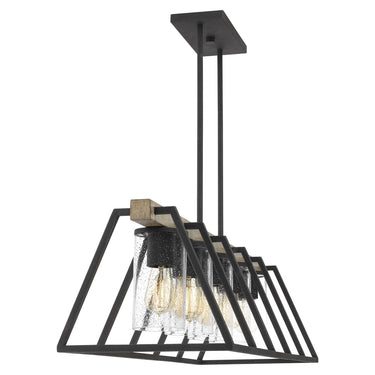 Brockton 5 Light Outdoor Island Light in Grey Ash 2