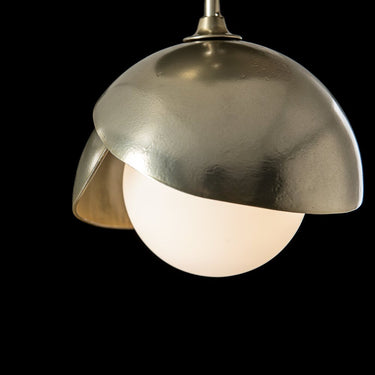 Brooklyn 1-Light Double Shade Semi-Flush 2