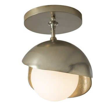 Brooklyn 1-Light Double Shade Semi-Flush 4
