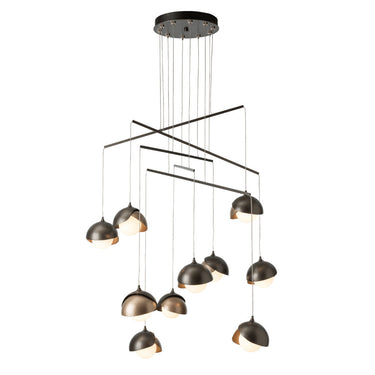 Brooklyn 10-Light Double Shade Mobile Pendant 44