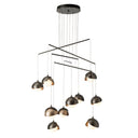 Brooklyn 10-Light Double Shade Mobile Pendant 55