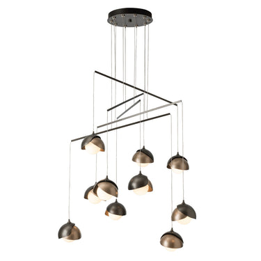 Brooklyn 10-Light Double Shade Mobile Pendant 3